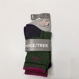 Darn Tough Hiker Micro Crew Socks Women’s Size Small 1903 Wool Blend